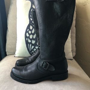 Frye leather boots Veronica Slouch size 9.5